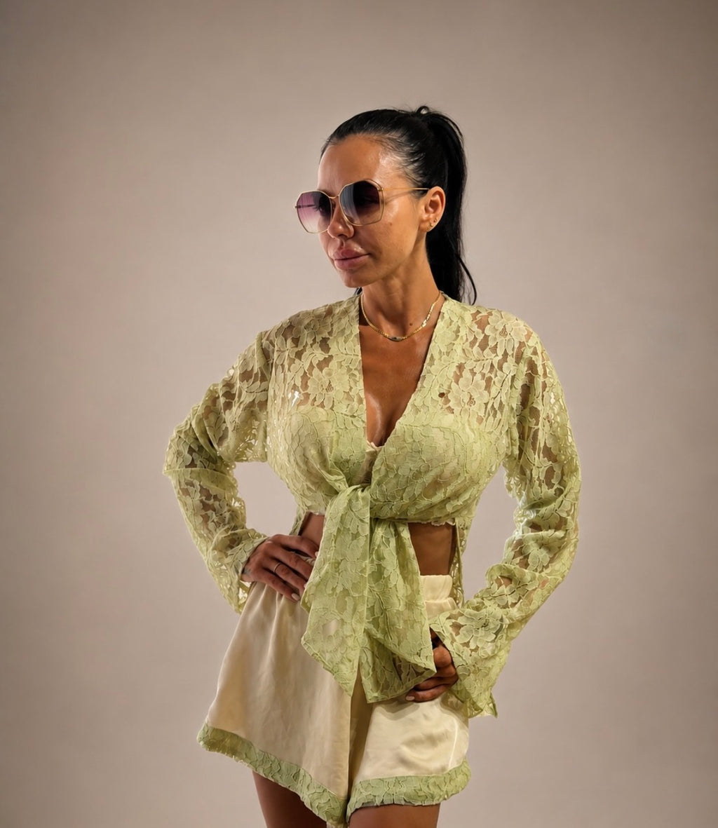 Pistachio Lace Set