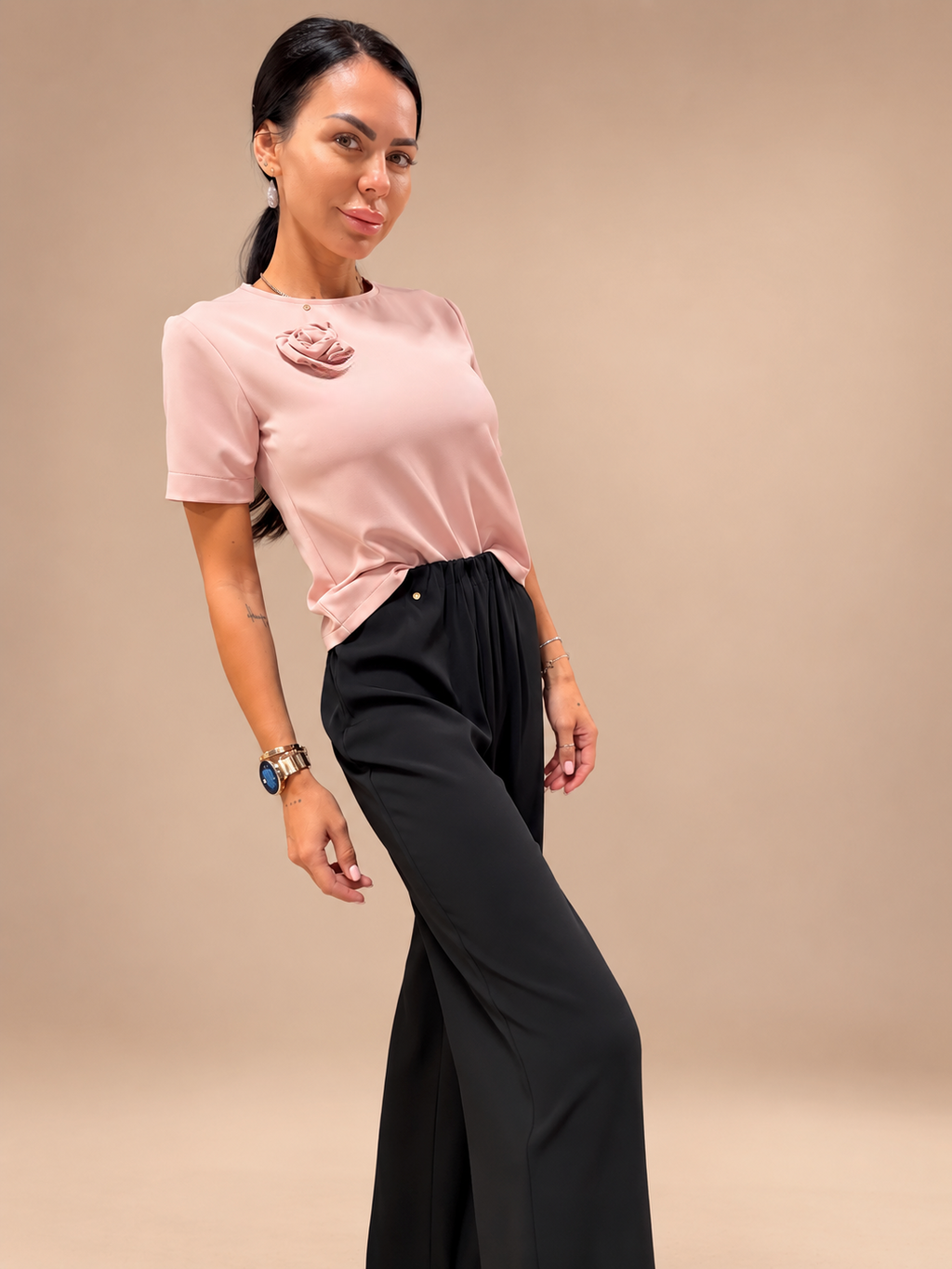 ROSE ÉLÉGANCE Top