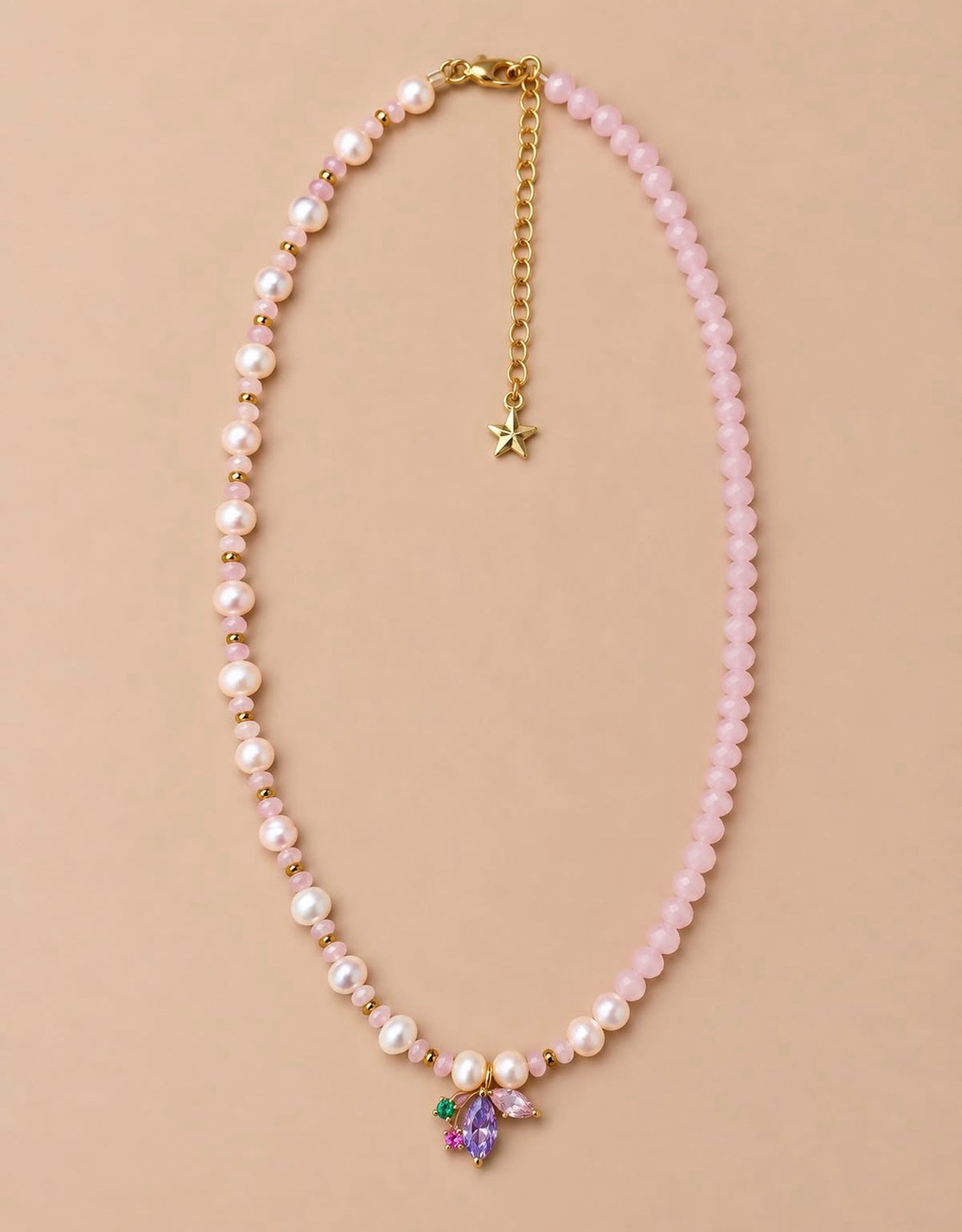 Pink Crystal Pearl