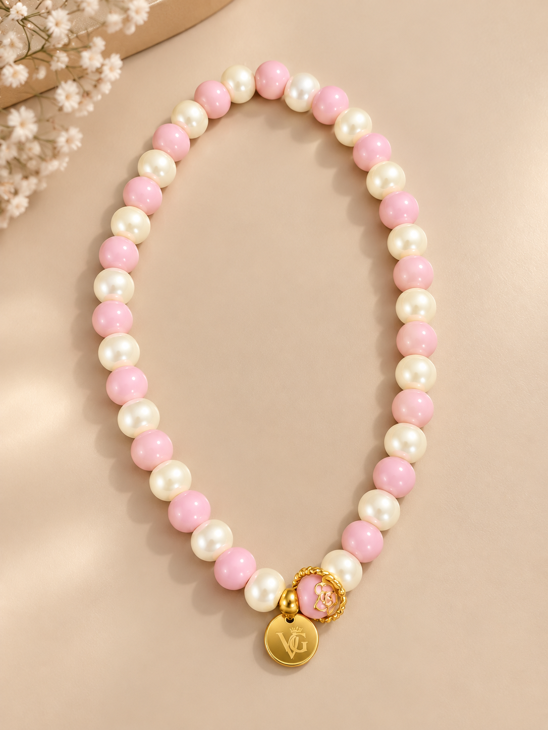 VG Rose Pearl 14K