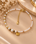 Golden Pearl Anklet
