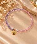 Pink & Lilac Swarovski Anklet
