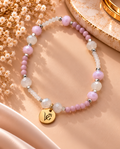 Blush Crystal Anklet