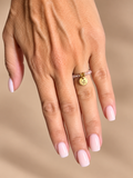 Nude Crystal Ring